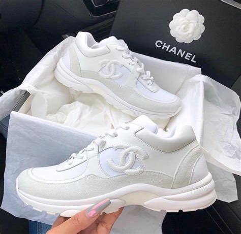 chanel shoes women white|chanel white transparent sneakers.